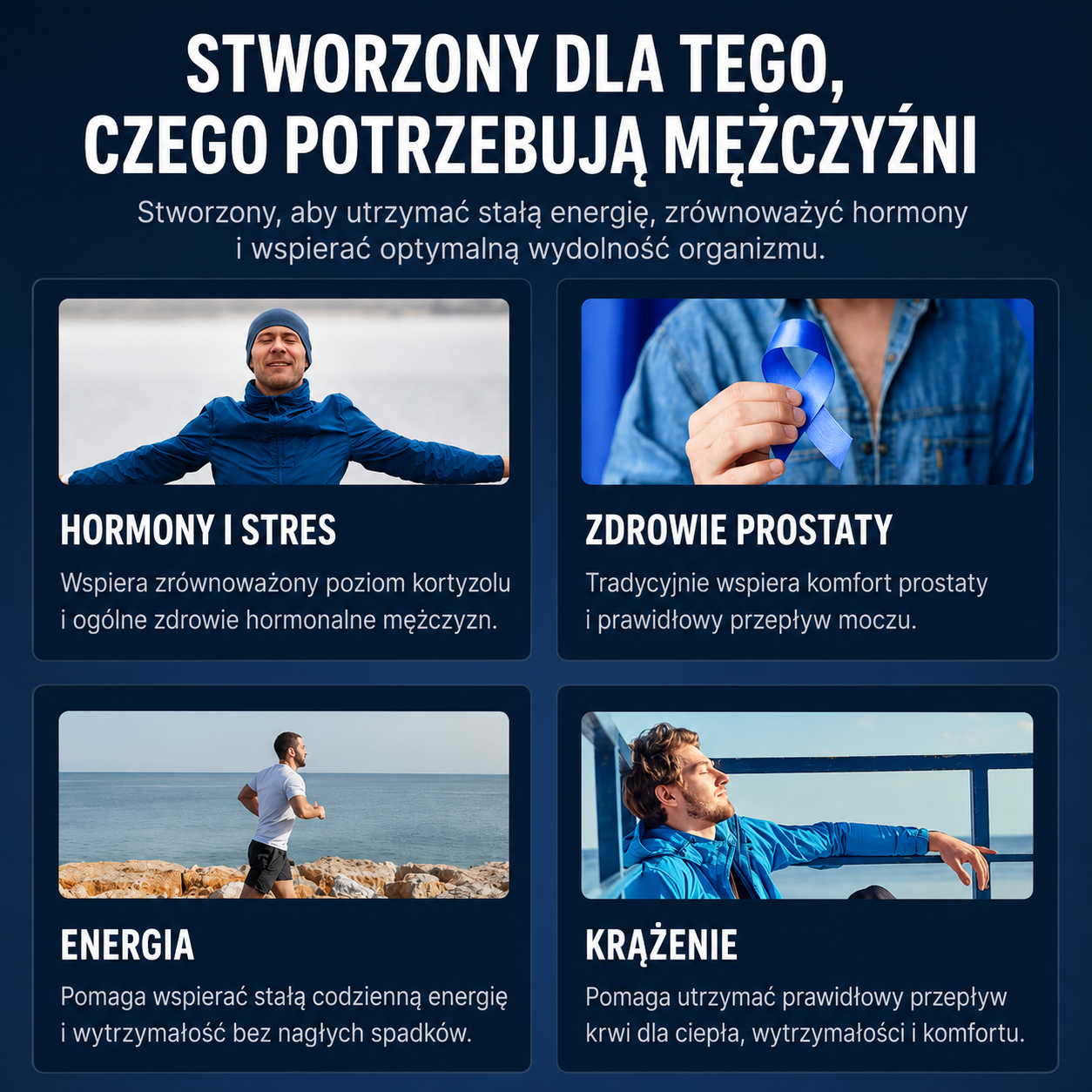 LIPOSOMALNY NAD+ DLA MĘŻCZYZN